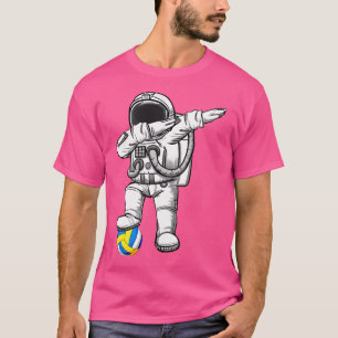 Camiseta Astronomia Cura Astronauta Dabbing Amadurece Galáx
