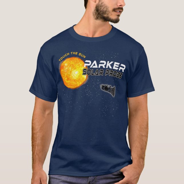 Camiseta Astronomia da Ciência Espacial Solar Probe Solar P (Frente)