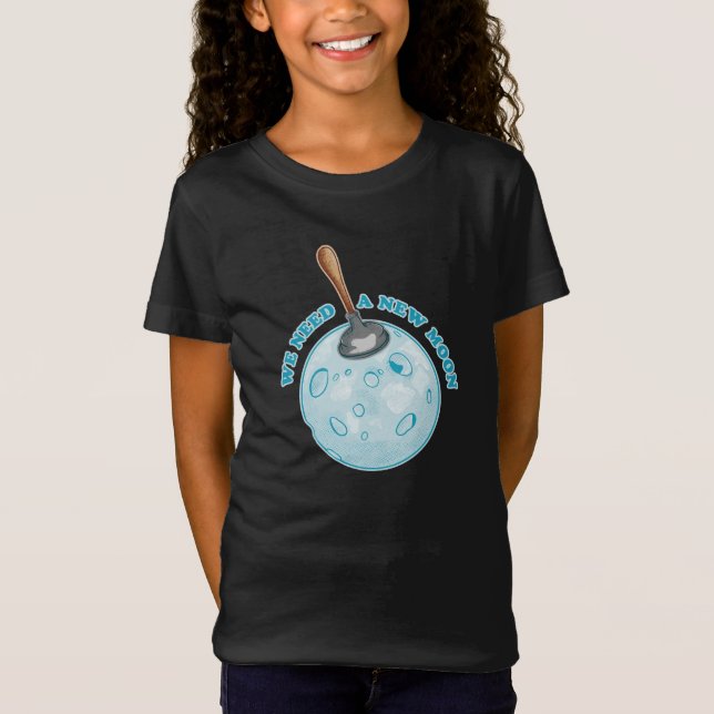 Camiseta Astronomia da Nova Lua (Frente)