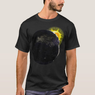 Camiseta Astronomia da Terra Solar Eclipse