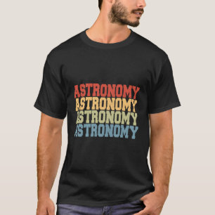 Camiseta Astronomia do Esboço do Telescópio