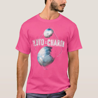 Camiseta Astronomia do Sistema Solar do Charão de Plutão Pl
