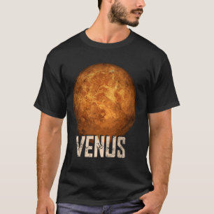 Camiseta Astronomia do Sistema Solar Planeta Venus