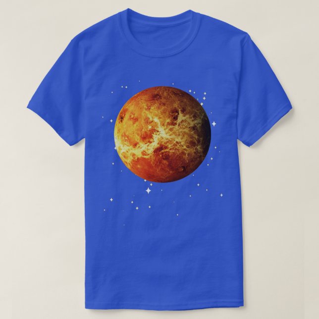 Camiseta Astronomia do Sistema Solar Planeta Venus Astronom (Frente do Design)