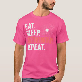 Camiseta Astronomia do Sono Repetir - Astrologia Espacial G