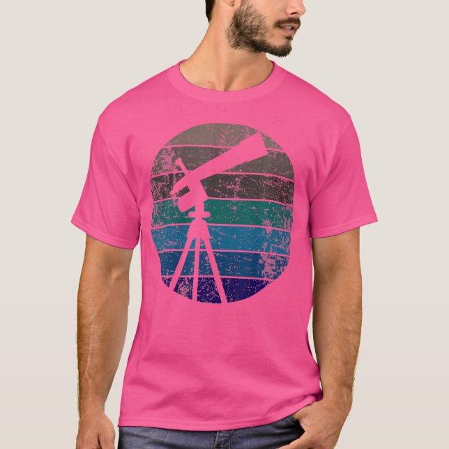 Camiseta Astronomia do telescópio (Frente)