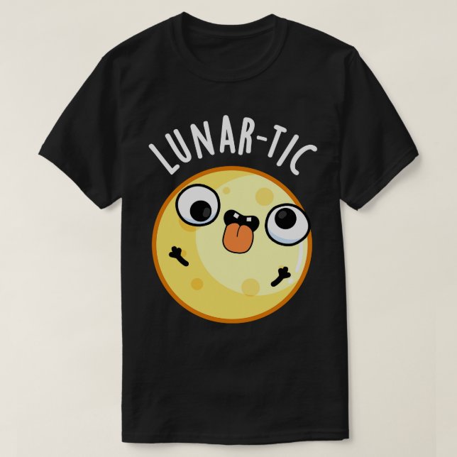 Camiseta Astronomia Engraçada Lunarense Lua (Frente do Design)