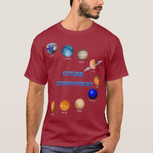 Camiseta Astronomia Espacial Astronômica do Futuro Astrof