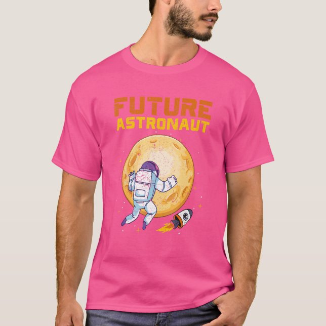 Camiseta Astronomia espacial da Lua da Ciência Astronômica  (Frente)