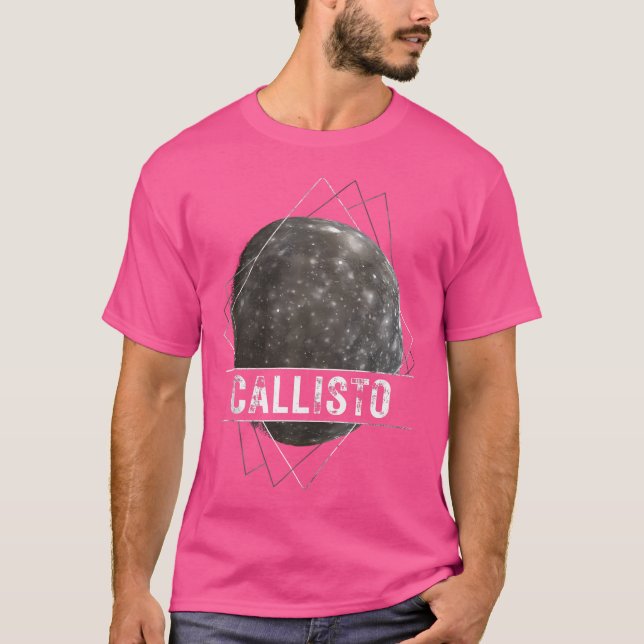 Camiseta Astronomia Espacial do Sistema Solar da Lua Callis (Frente)