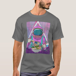 Camiseta Astronomia Espacial dos anos 90, Vaporwave Ramen N
