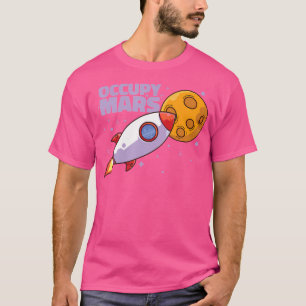 Camiseta Astronomia Espacial Occupy Mars