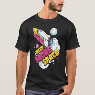 Camiseta Astronomia espacial Preciso De Mais Espaço