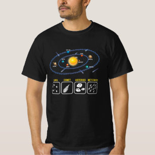 Camiseta Astronomia Galáxia Geek Ciência Exterior Solar