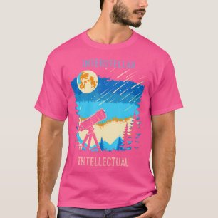 Camiseta Astronomia Intelectual Interestelar E Estrelas