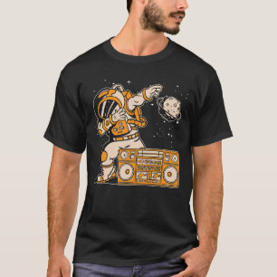 Camiseta Astronomia Música Sobre O Universo Da Lua Da Rádio
