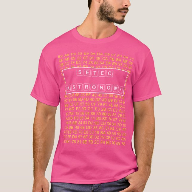 Camiseta Astronomia Setec (Frente)
