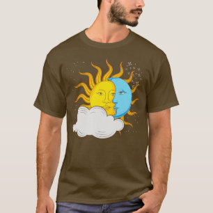 Camiseta Astronomia Sun Celestial Corpos Lua Astrolog