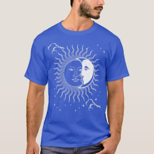 Camiseta Astronomia Sun Celestial Corpos Lua Astrologia