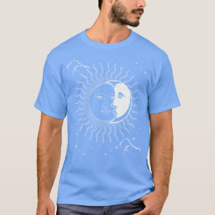 Camiseta Astronomia Sun Celestial Corpos Lua Astrologia