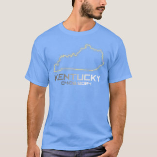 Camiseta Astronomia total da América do Kentucky - Eclipse 