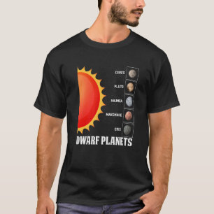 Camiseta Astrônomo do Explorador Espacial dos Planetas Anõe
