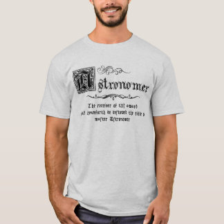 Camiseta Astrônomo Mestre Medieval