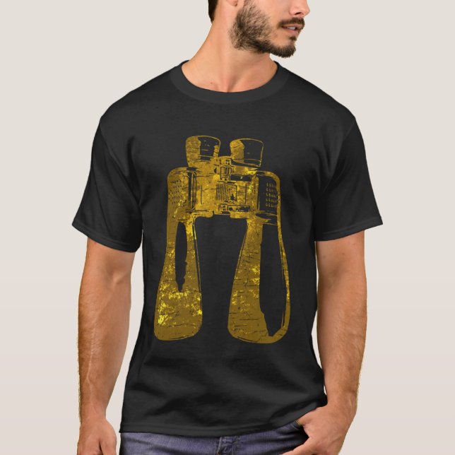 Camiseta Astronomy Binoculars Science (Frente)