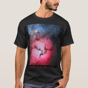 Camiseta Astronomy Lover M20 Trifid Nebula Messier Object 2