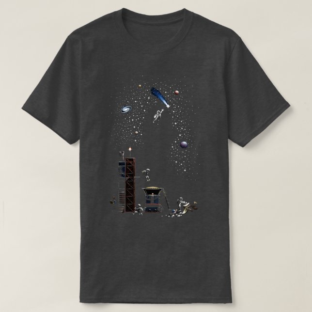 Camiseta Astronot (Frente do Design)