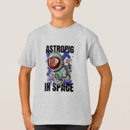 Camiseta Astroporco No Espaço