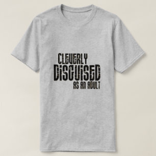 Camiseta astutamente disfarçado