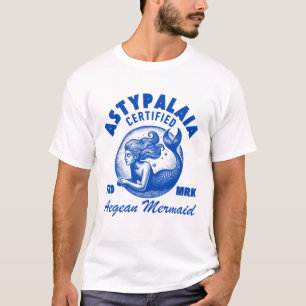 Camiseta Astypalaia: sereia egea certificada