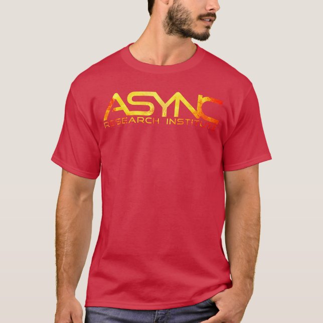 Camiseta Async Backrooms Research Creepypasta Liminal Analo (Frente)