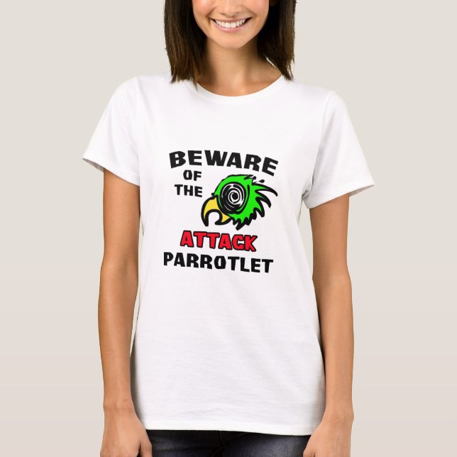 Camiseta Atacar Parrotlet (Frente)