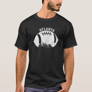 Camiseta Atalanta Skyline Futebol Fan Vintage Atlanta