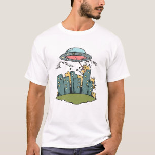 Camiseta Ataque Alienigena