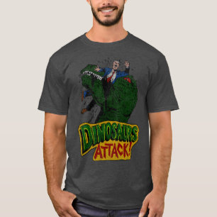 Camiseta Ataque aos dinossauros em apuros