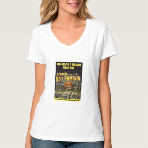 Camiseta Ataque da Pumpkin de 50 pés