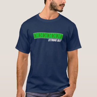 Camiseta ataque de basebol| retrocesso K