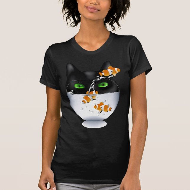 Camiseta Ataque de snack Cat (Frente)