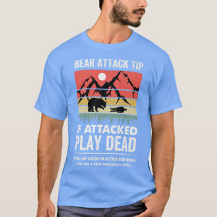 Camiseta Ataque de Urso Acampamento de Caminho Sofrendo Via