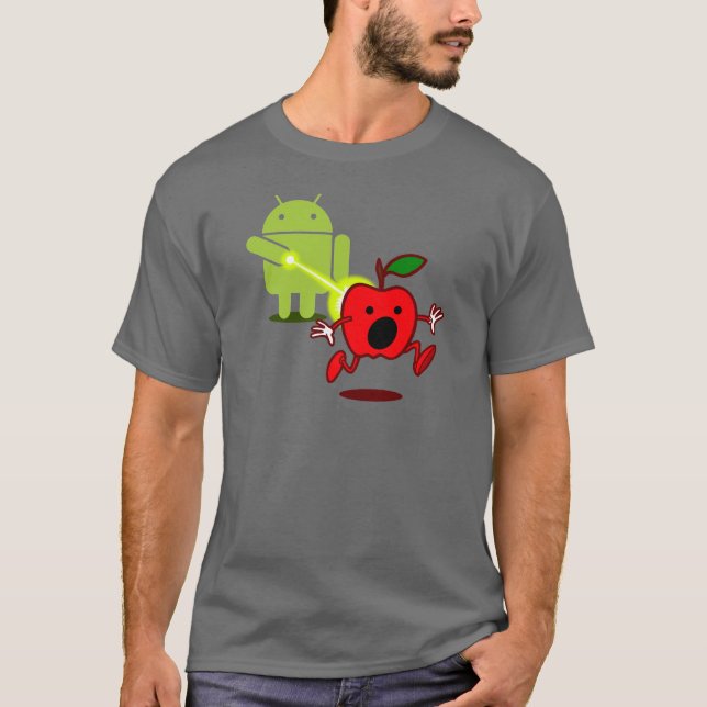 Camiseta Ataque do Android! (Frente)