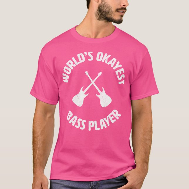 Camiseta Ataque do Bass Player mais velho do Okayest (Frente)