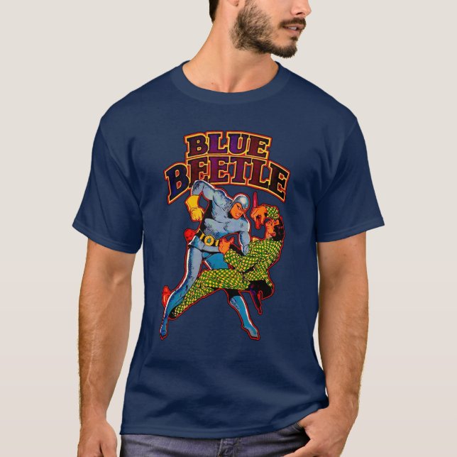 Camiseta Ataque do besouro azul (Frente)