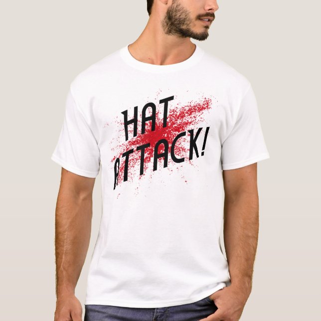 Camiseta ATAQUE DO CHAPÉU! T do splat (Frente)
