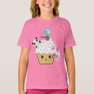 Camiseta Ataque do cupcake! (>_<)