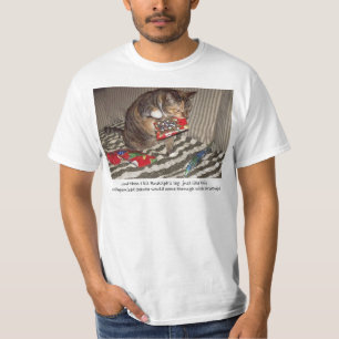 Camiseta Ataque do gato do Natal