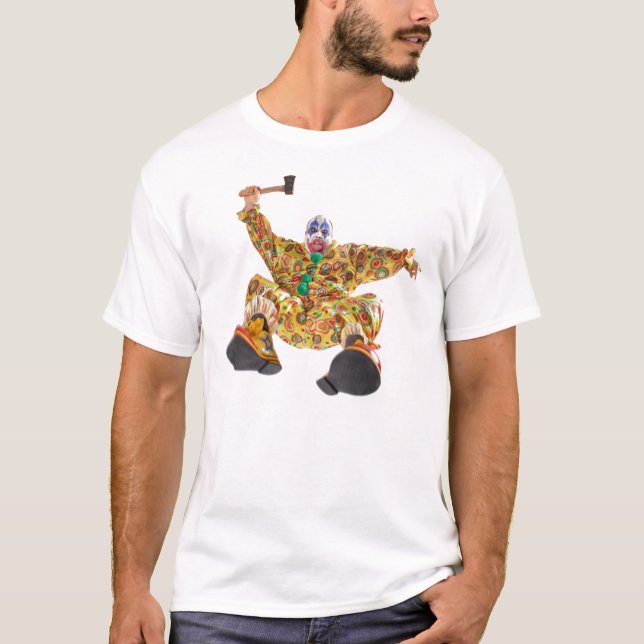 Camiseta ataque do palhaço mau (Frente)