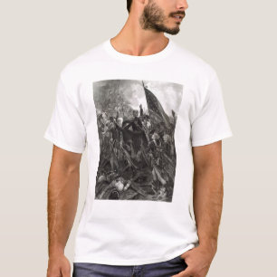 Camiseta Ataque do ponto rochoso, em julho de 1779